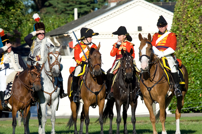 Démonstration des cavaliers