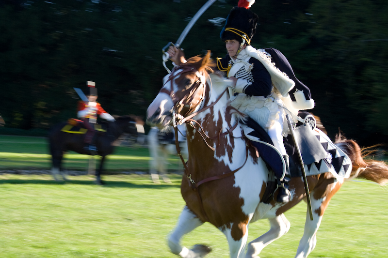 Démonstration des cavaliers