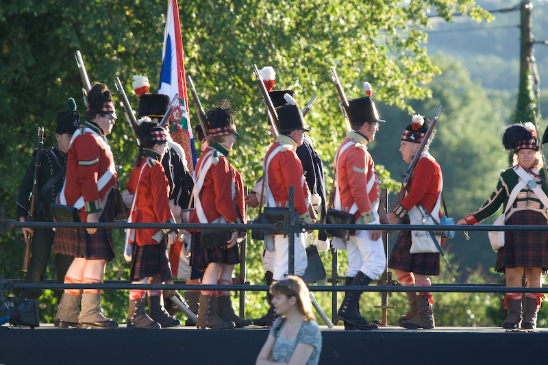 Parade des uniformes...