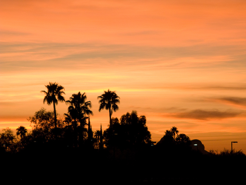 14 Novembre 2008 - Sunset in Tucson