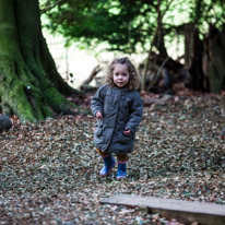 Basildon - 16 February 2013 / My little princess Alana running around in the woods