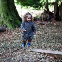 Basildon - 16 February 2013 / My little princess Alana running around in the woods