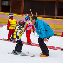 La Plagne - 11-17 March 2013 / Oscar at the ski school...