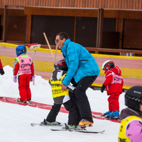 La Plagne - 11-17 March 2013 / Oscar at the ski school...