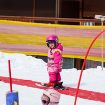 La Plagne - 11-17 March 2013 / Alana at the ski school...