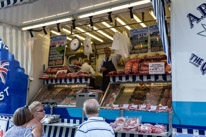 Newbury - 03 August 2013 / Market day and I loved this butcher in his truck