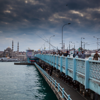 Istanbul - 3-5 October 2013 / Fisherman from the bridge