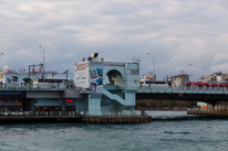 Istanbul - 3-5 October 2013 / Strange structure on this bridge