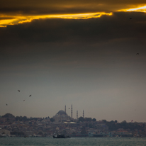 Istanbul - 3-5 October 2013 / Changing lights on the Bosphorus