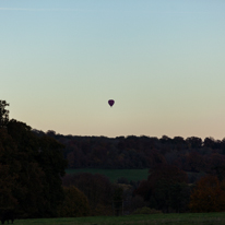 Basildon Park - 10 November 2013 / A balloon in the sky