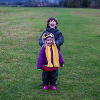 Hambleden - 31 December 2013 / Alana and Oscar