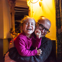 Turville - 02 January 2014 / Alana and me laughing...