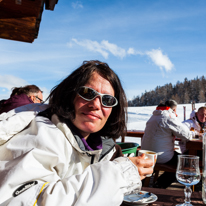 La Plagne - 03 February 2014 / First lunch on the pistes...