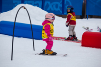 La Plagne - 05 February 2014 / Alana skiing very well