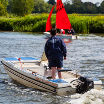 Henley Sailing Club - 25 May 2014 / Safety Boat