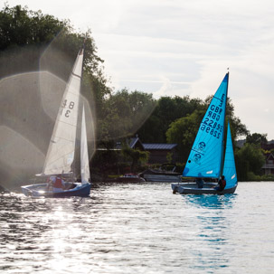 Henley-on-Thames - 11 June 2014 / Close sailing