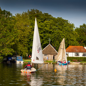 Henley-on-Thames - 11 June 2014 / Sailing on the river