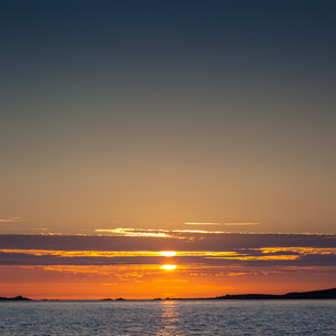 The Isles of Scilly - 22 July 2014 / Sunset over the Scillies