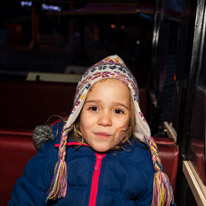 Samoens - 26 December 2014 / Alana on the small train