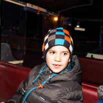 Samoens - 26 December 2014 / Oscar on the small train