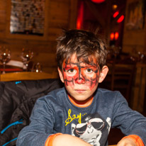 Samoens - 26 December 2014 / Oscar at the restaurant