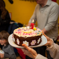 Henley-on-Thames - 28 February 2015 / The Birthday cake