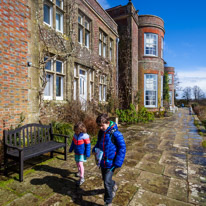 Hinton Ampner - 27 March 2016 / Oscar and Alana following the egg trail