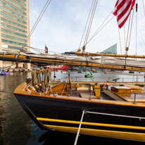 Baltimore - 06 November 2016 / Amazing old sailing boat in Baltimore harbour