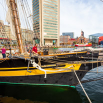 Baltimore - 06 November 2016 / Amazing old sailing boat in Baltimore harbour