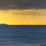 Sunset over the Solent