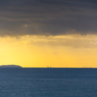 Sunset over the Solent